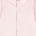 Baby Girls Pink Babygrow, 1, hi-res