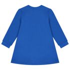 طقم فستان على شكل قلب أزرق للبنات, 1, hi-res