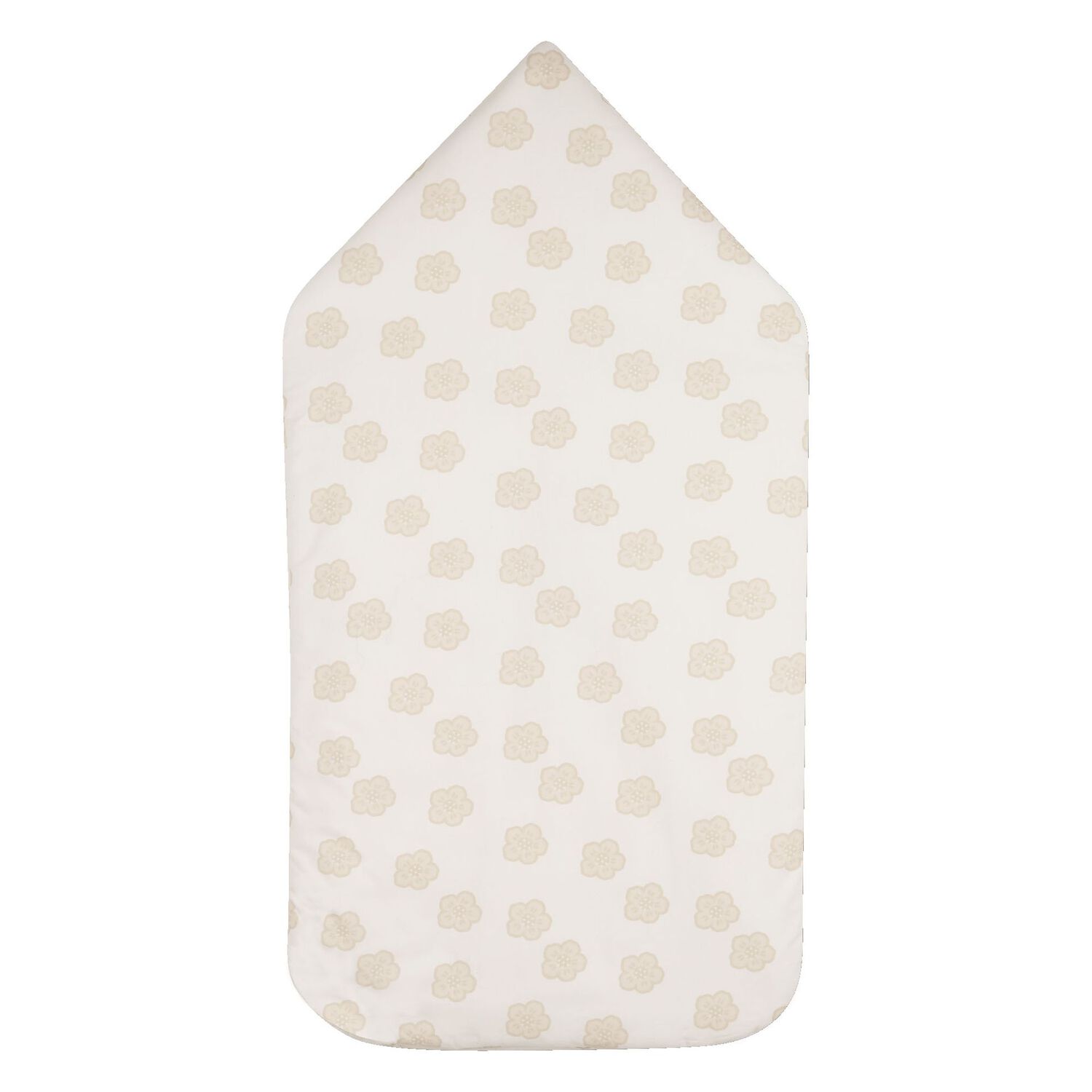 Ivory & Beige Boke Flower Reversible Baby Nest, 1, hi-res