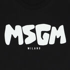 تيشيرت بالشعار باللون الاسود للاولاد, 2, hi-res