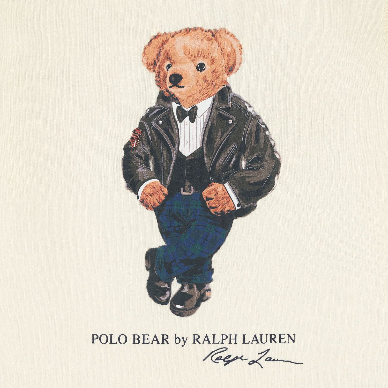 Boys Ivory Polo Bear Sweatshirt, 1, hi-res