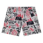 Younger Boys White & Grey Jordan Logo Shorts Set, 1, hi-res