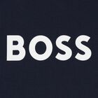 تيشيرت أولاد بالشعار باللون الكحلي, 3, hi-res