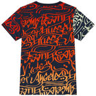 تيشيرت أولاد بالشعار باللون الكحلي, 3, hi-res