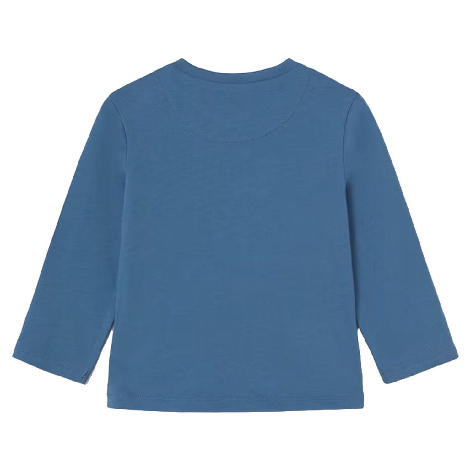 Younger Boys Blue Racing Car Long Sleeve Top, 1, hi-res