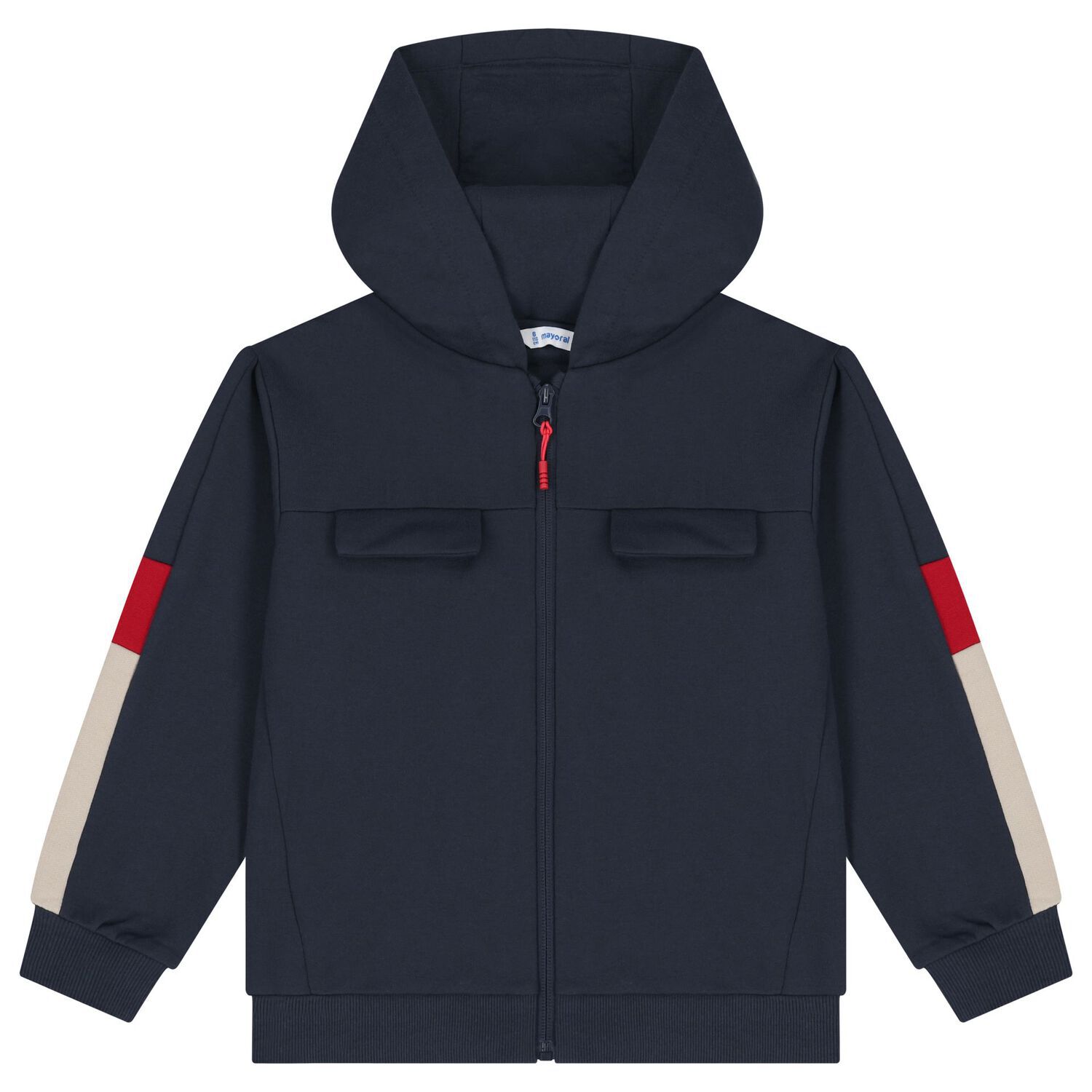 Boys Blue & White Tracksuit Set (3 Piece), 1, hi-res