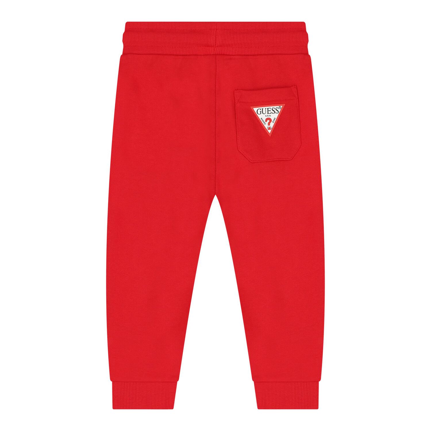Baby Boys White & Red Logo Tracksuit, 1, hi-res