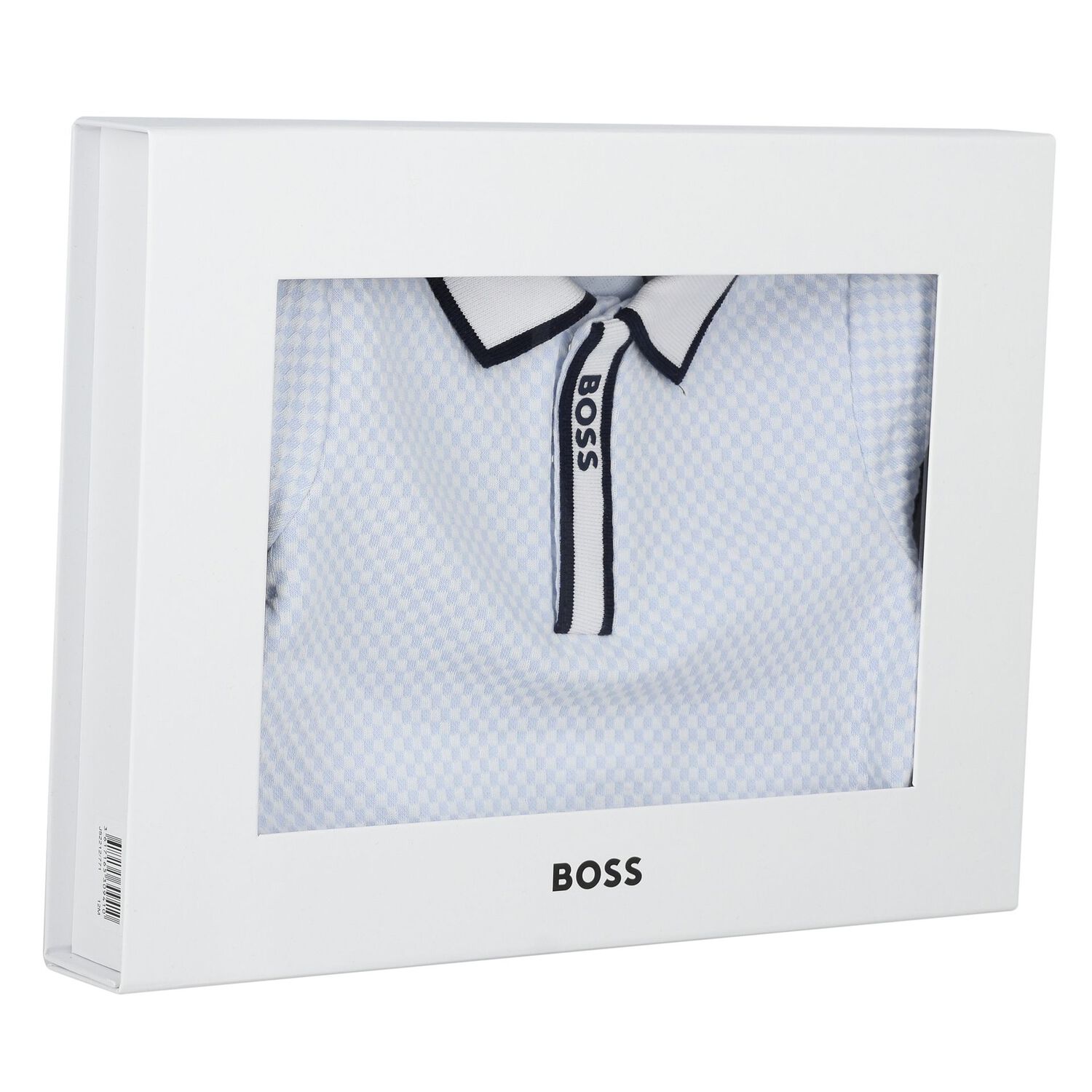 طقم شورت أولاد بالشعار باللون الأزرق و الكحلى, 2, hi-res