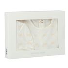 Ivory Logo Babygrow & Hat Gift Set, 1, hi-res