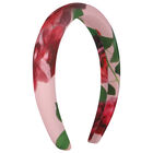 طوق شعر بنات بالزهور باللون الوردى, 1, hi-res