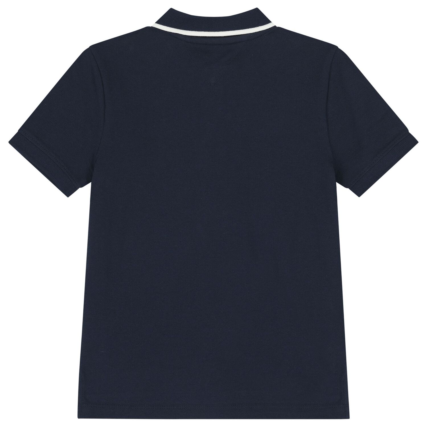 Boys Navy Blue Logo Polo Shirt, 1, hi-res