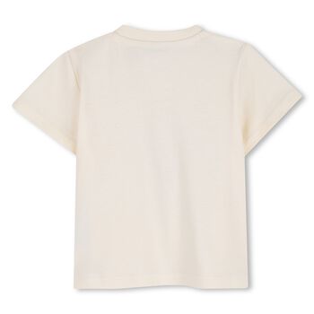 Younger Ivory Tiger Logo T-Shirt