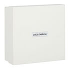 Girls White Padded Poppy Headband, 1, hi-res