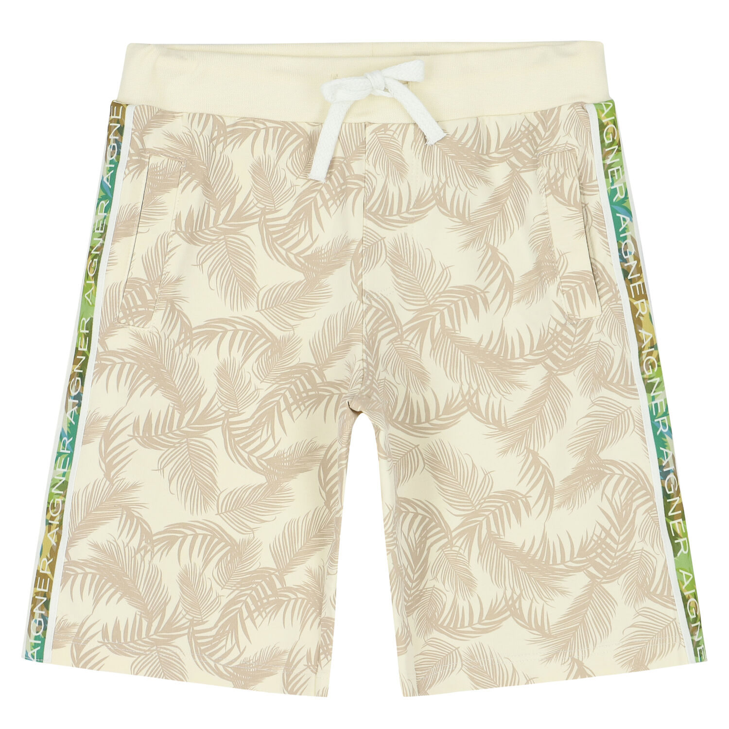Boys Ivory Logo Shorts, 1, hi-res image number null