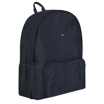 Navy Blue Logo Backpack