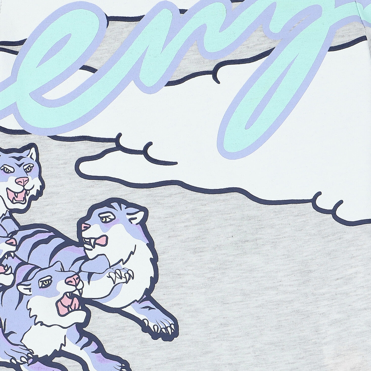 تيشيرت الشعار باللون الرمادي للأولاد, 1, hi-res