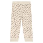 Younger Boys Beige Logo Tracksuit, 1, hi-res