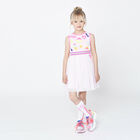 Girls Pink Tulle & Sequin Dress, 1, hi-res