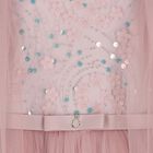 Girls Christell Pink Sequin Tulle Dress, 1, hi-res