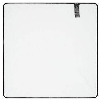 White Logo Blanket
