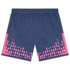 Boys Blue & Pink Mbapp&eacute; Logo Dri-Fit Shorts, 1, hi-res