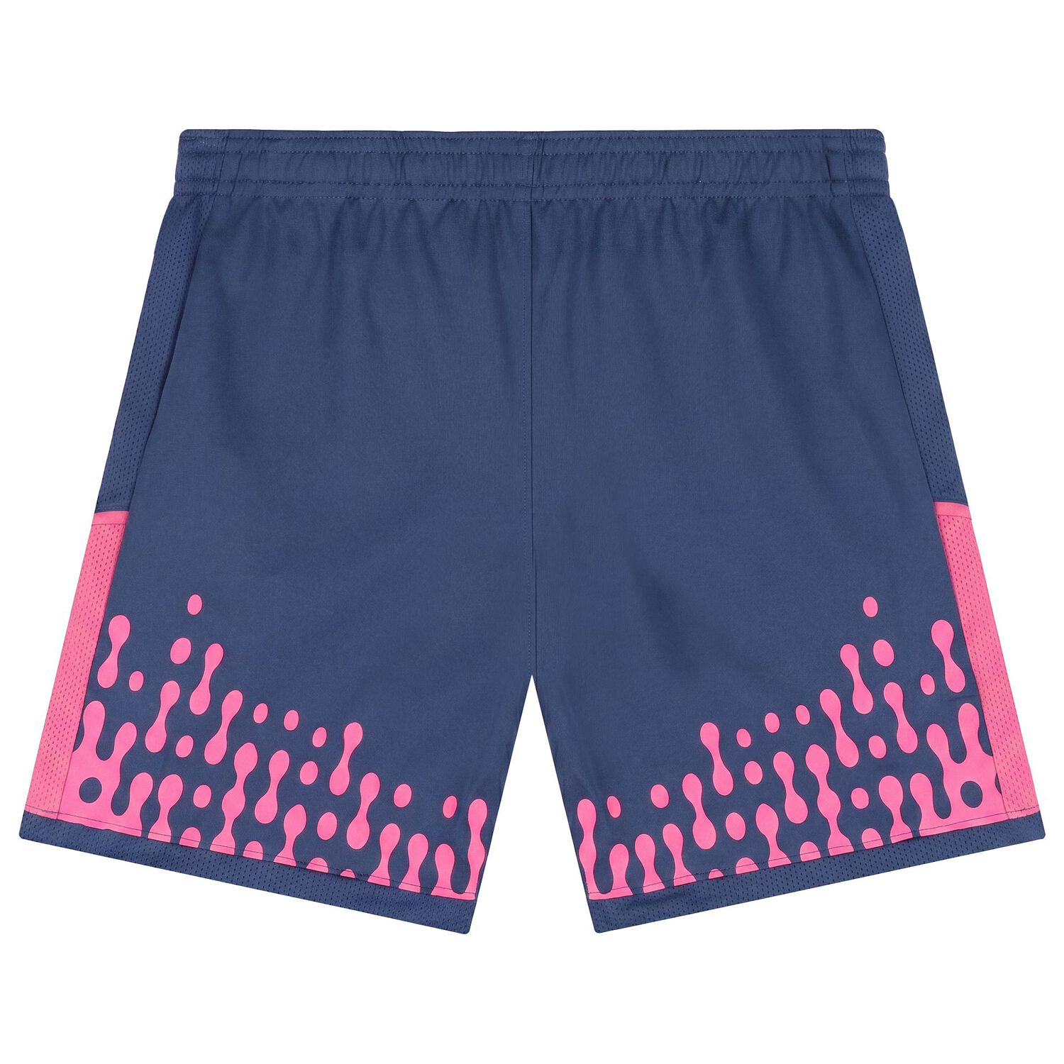 Boys Blue & Pink Mbapp&eacute; Logo Dri-Fit Shorts, 1, hi-res