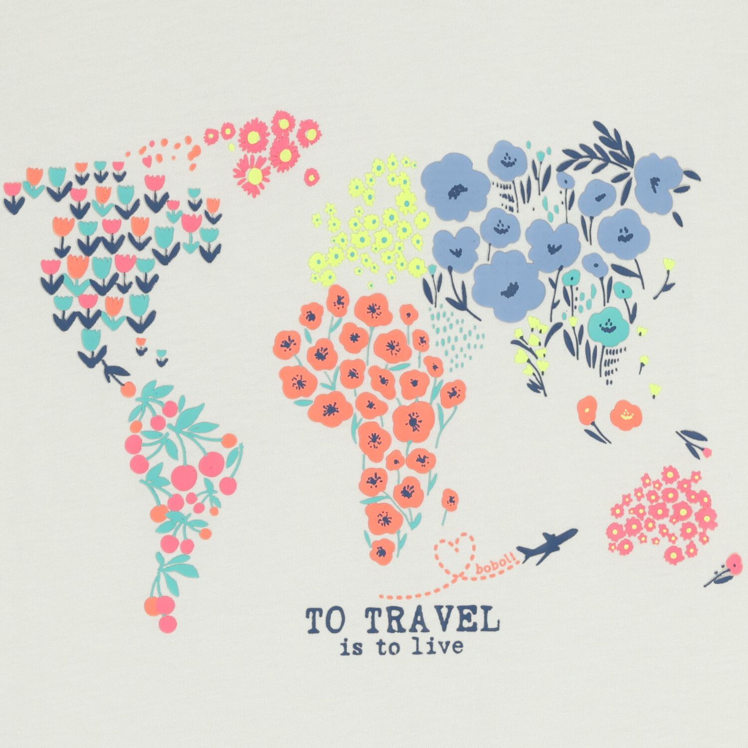 Girls White & Orange Floral Shorts Set, 1, hi-res