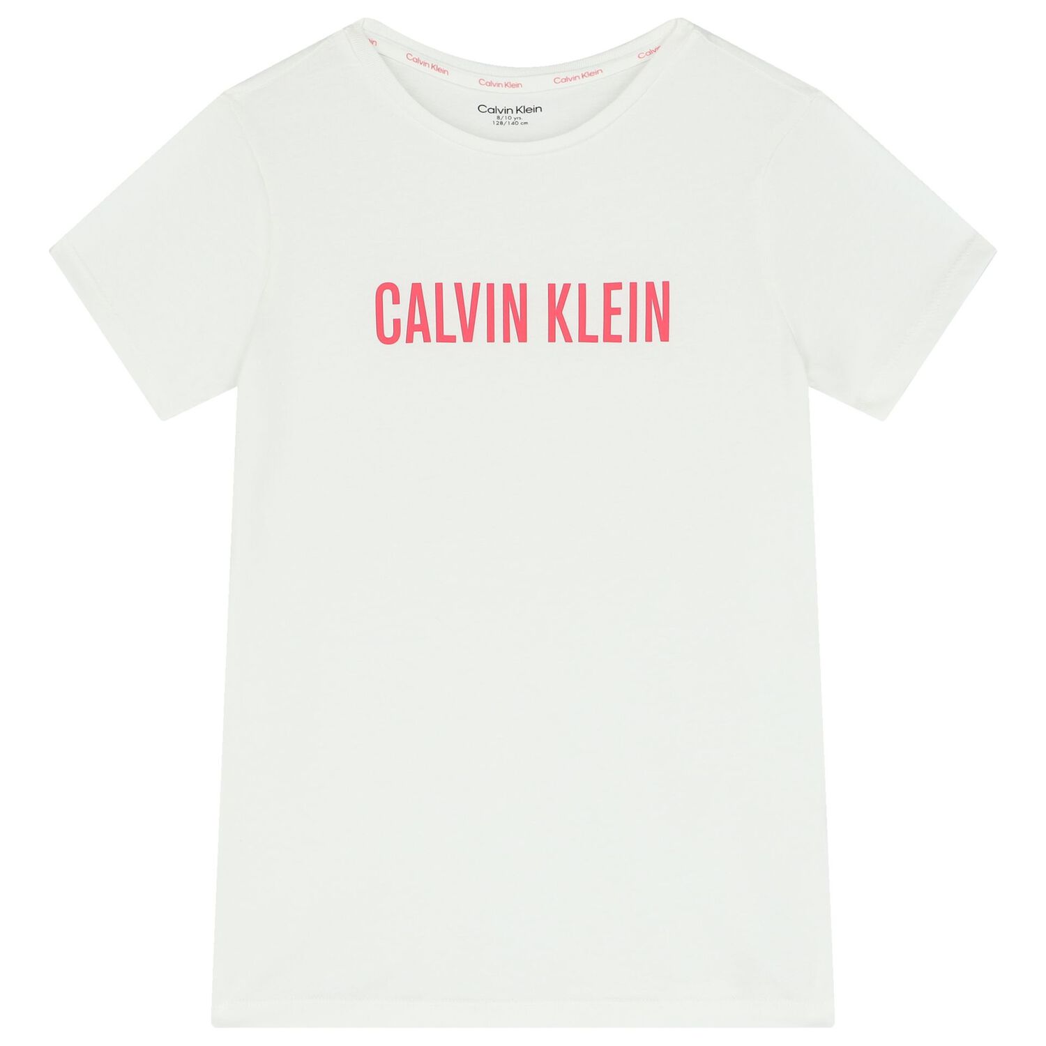 تيشيرت بنات بالشعار باللون الوردي والأبيض ( قطعتين), 1, hi-res