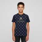 Boys Navy Blue Logo T-Shirt, 1, hi-res