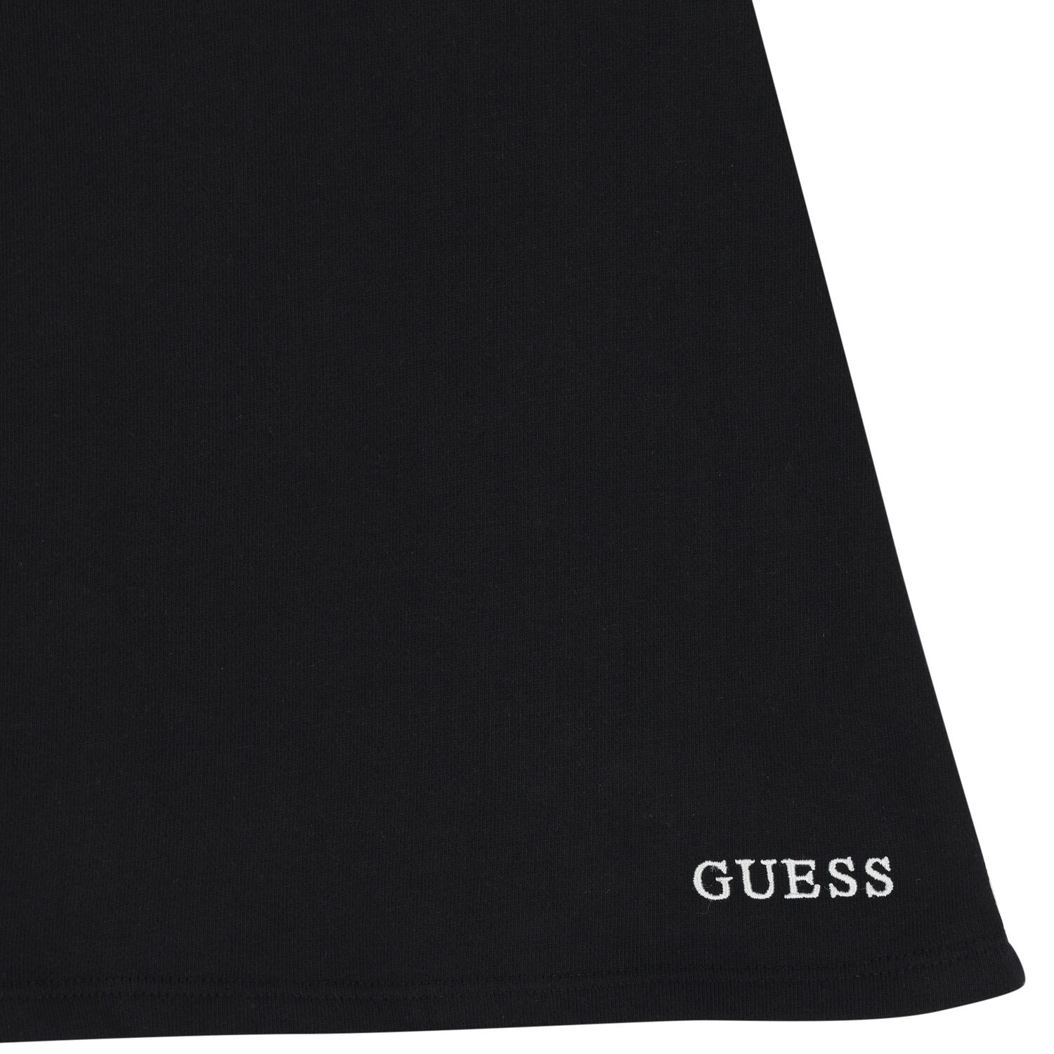 Girls Black & White Rhinestone Logo Skirt Set, 1, hi-res