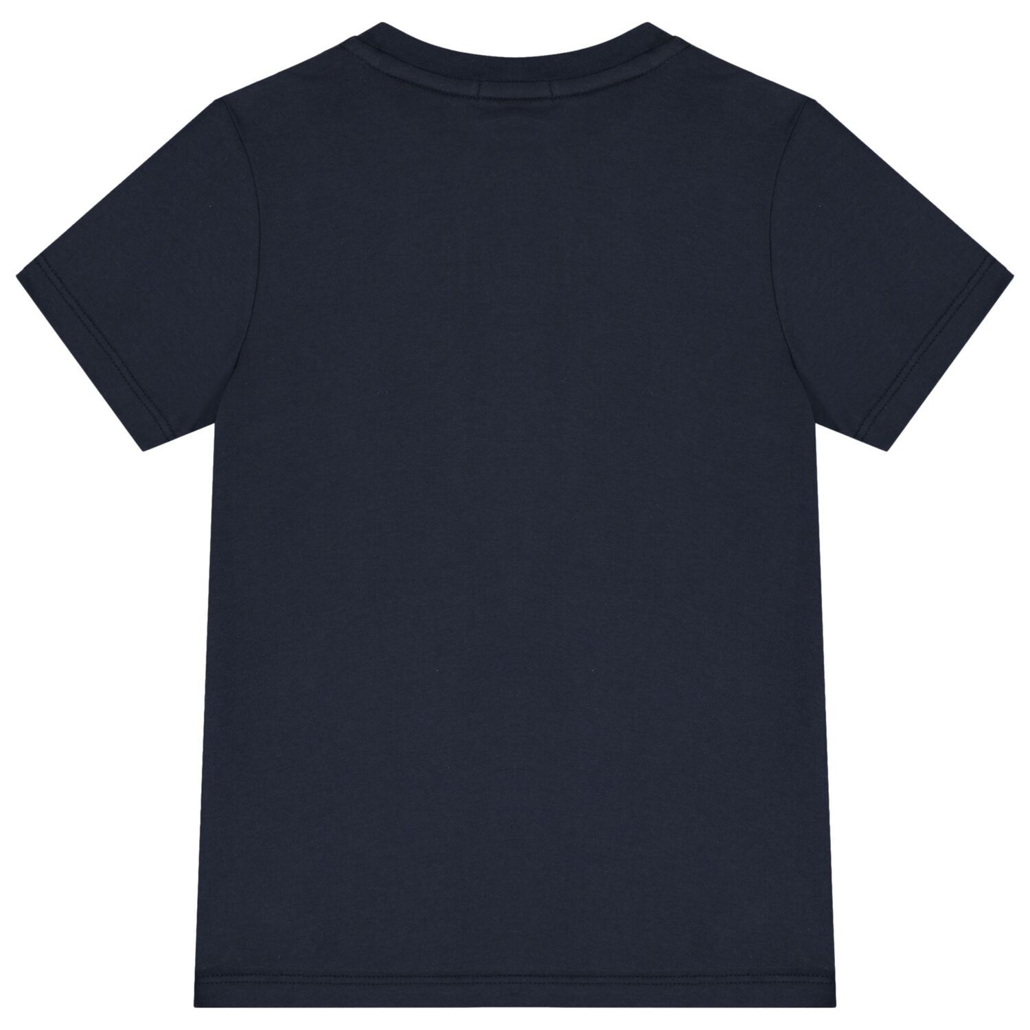 تيشيرت أولاد بالشعار باللون الكحلي والذهبي, 2, hi-res