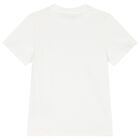 Boys White & Blue Cotton T-Shirts ( 2-Pack ), 2, hi-res