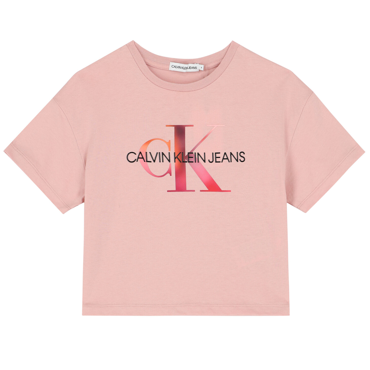 Girls Pink Logo T-Shirt, 1, hi-res