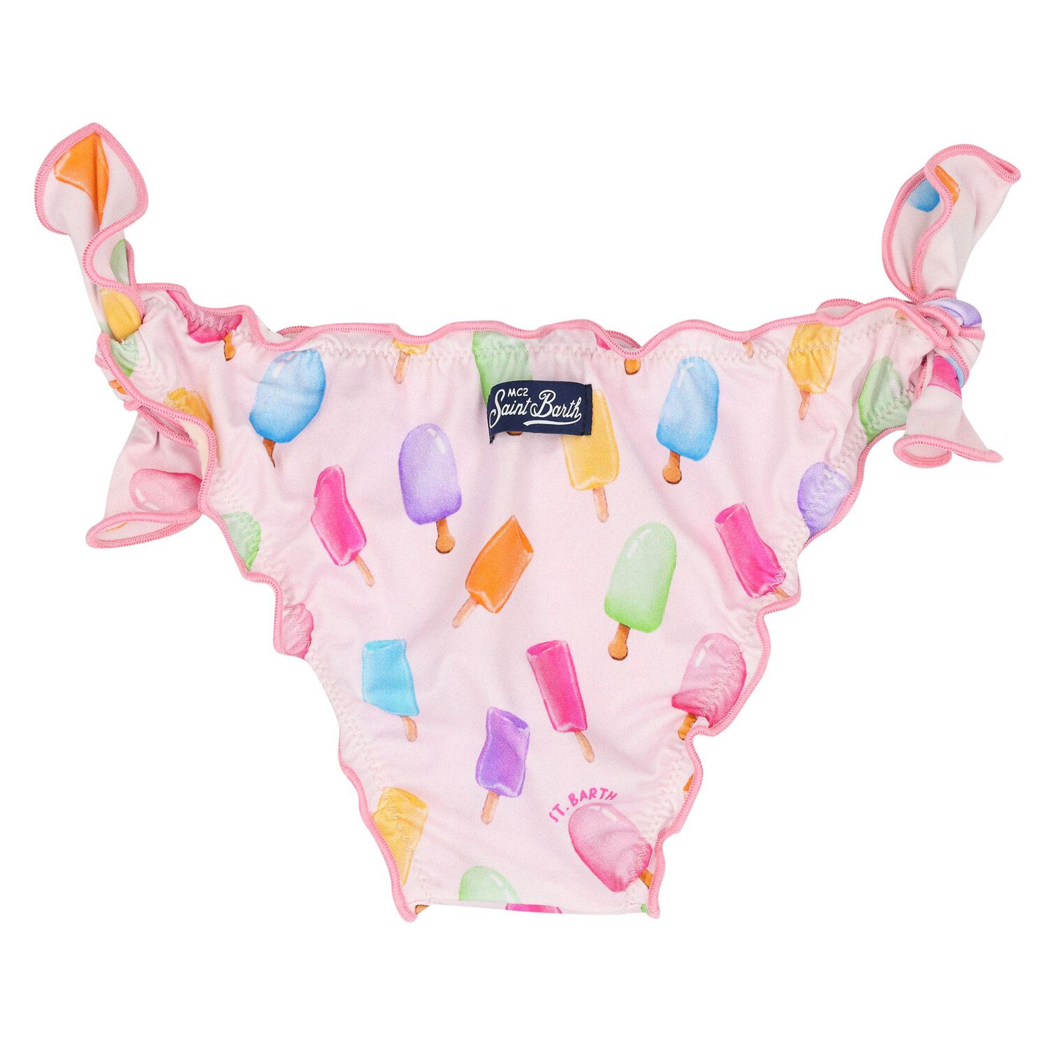 بيكينى بنات بالشعار بطبعه مصاصه باللون الوردى, 1, hi-res image number null