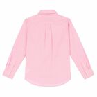 Boys Pink & White Logo Shirt, 2, hi-res