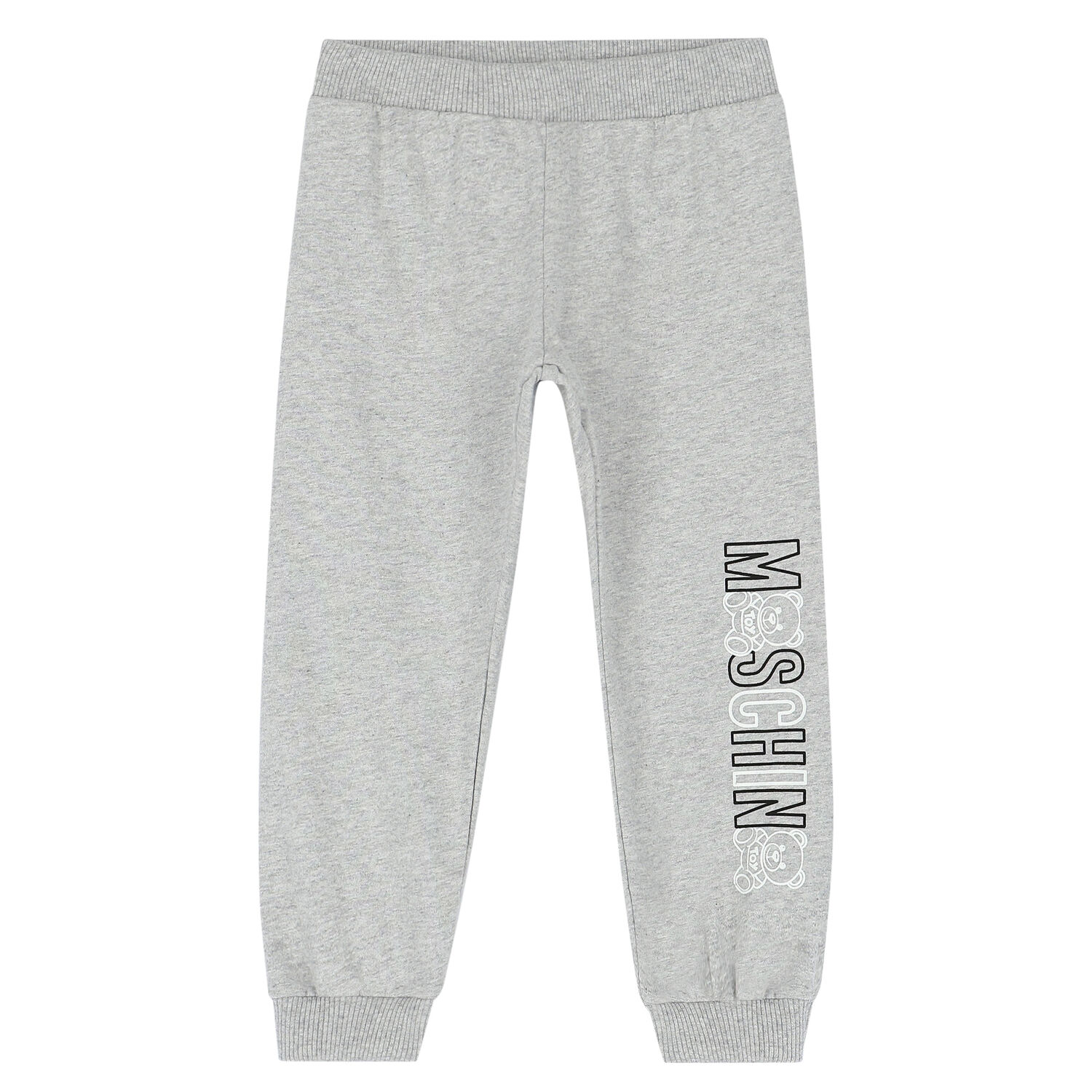 بدلة رياضية بالشعار باللون الوردي للبنات, 3, hi-res