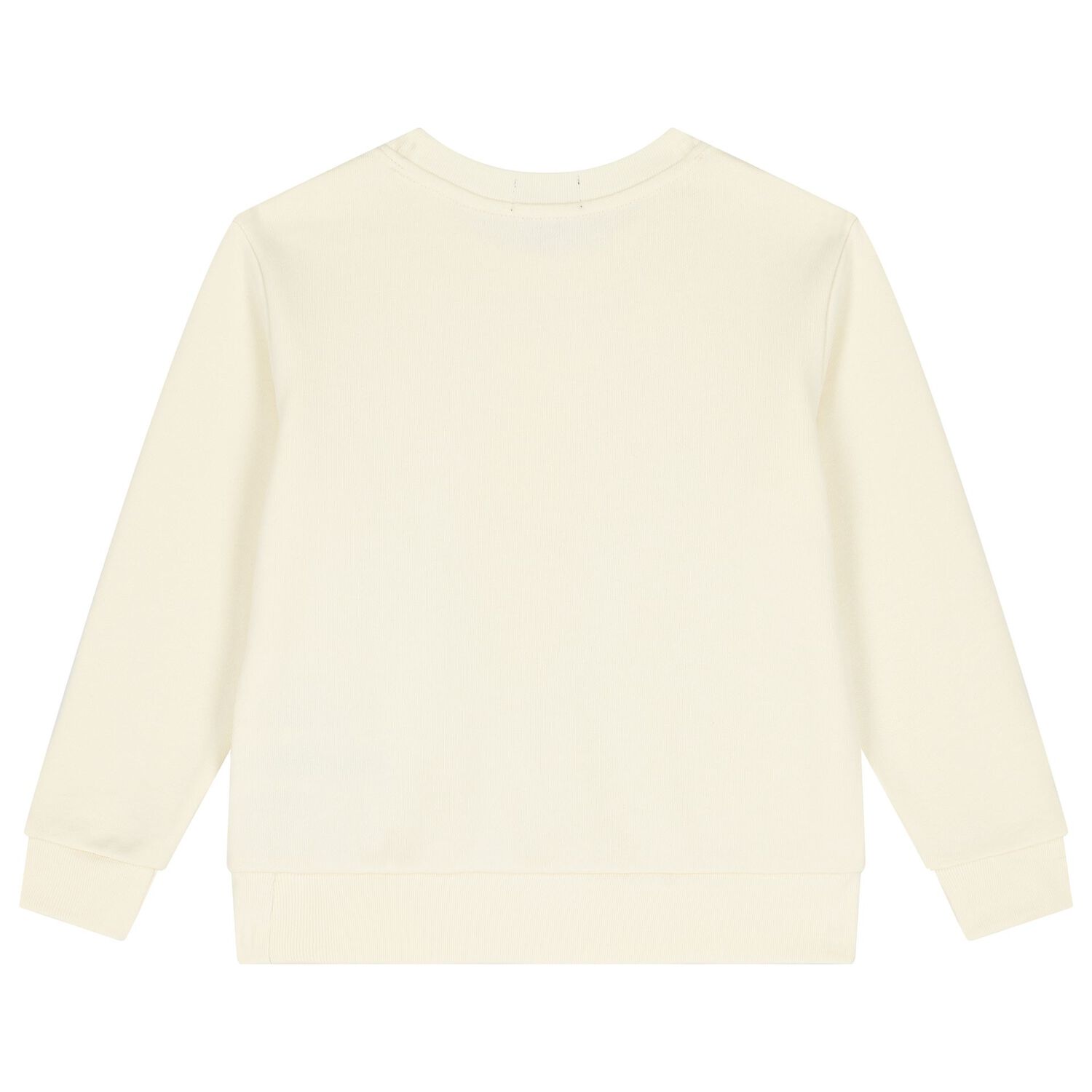 سويتشيرت أولاد بشعار تيدي باللون العاجي, 1, hi-res