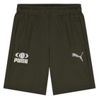 Boys Green Logo Shorts, 1, hi-res