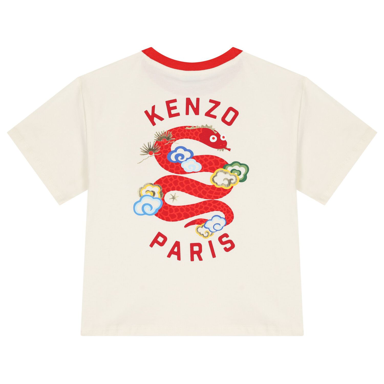 Ivory Snake T-Shirt, 1, hi-res