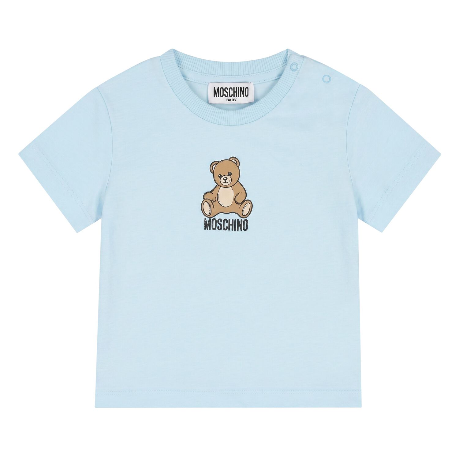 Younger Blue Teddy Bear Logo T-Shirt, 2, hi-res