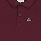 Boys Burgundy Logo Polo Shirt, 4, hi-res