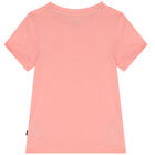 Girls Pink Logo T-Shirt, 2, hi-res