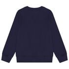 Navy Blue Teddy Bear Logo Sweatshirt, 2, hi-res