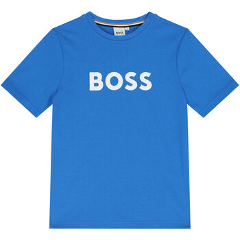 Boys Blue Logo T-Shirt