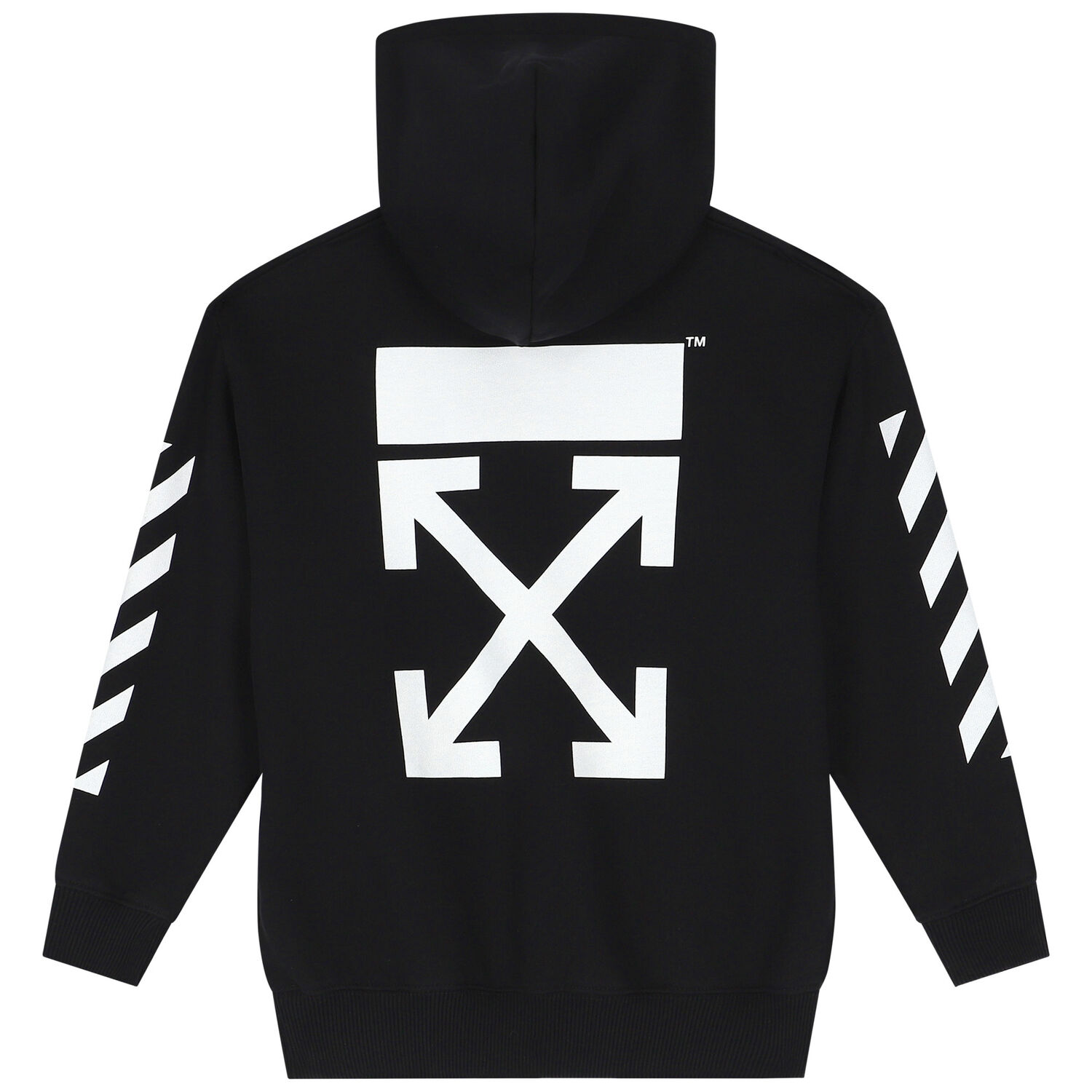 توب هودي بالشعار باللون الأسود, 1, hi-res image number null