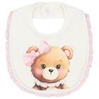 Baby Girls Ivory Teddy Bear Babygrow Gift Set, 1, hi-res