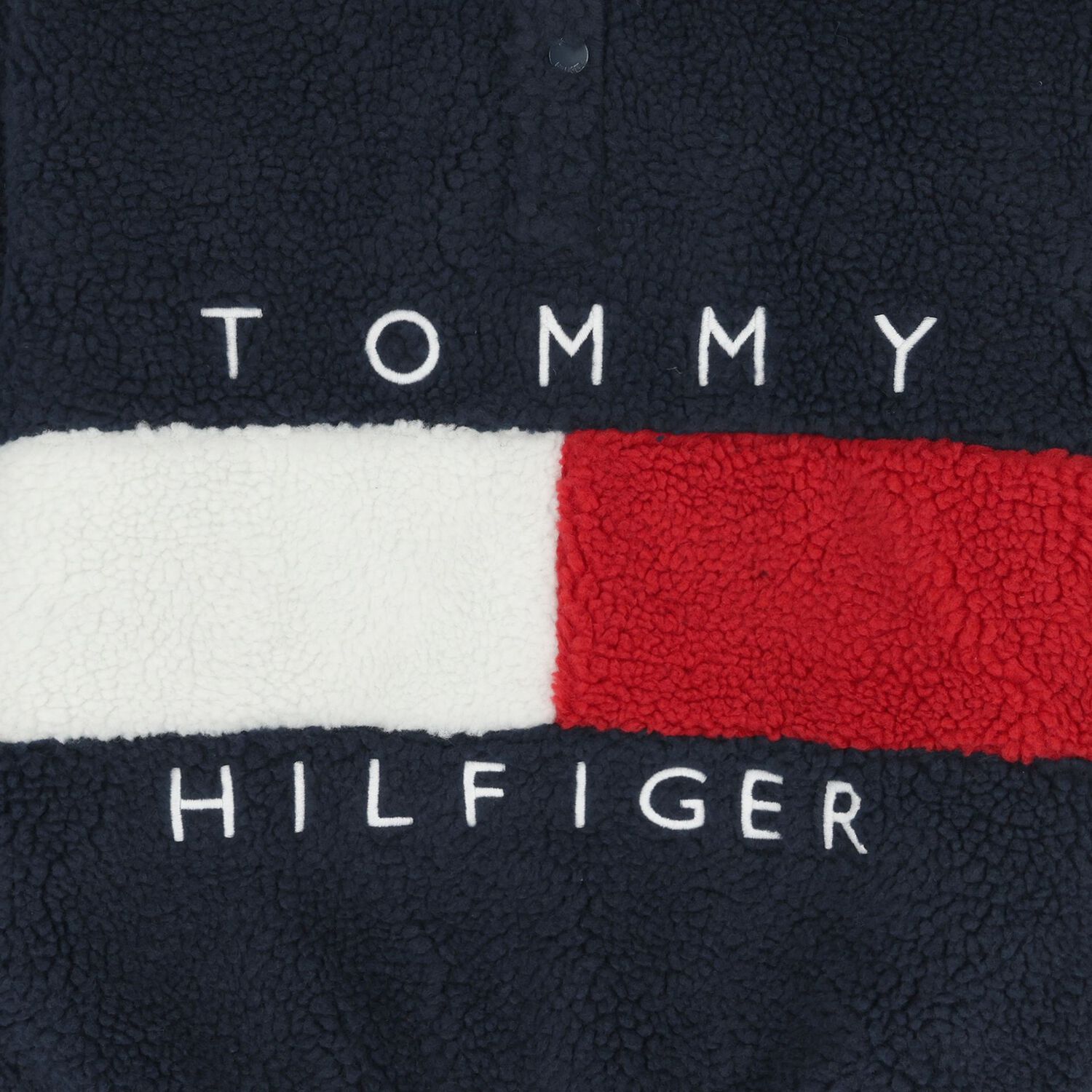 سويت شيرت شيربا بالشعار باللون الكحلي , 1, hi-res