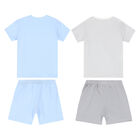 Baby Boys White & Blue Shorts Set (4 Pack), 2, hi-res