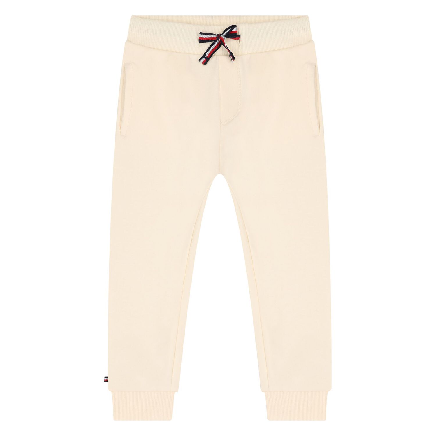 Beige Logo Baby Tracksuit, 1, hi-res