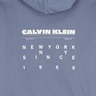 Boys Blue Logo Hooded Top, 2, hi-res